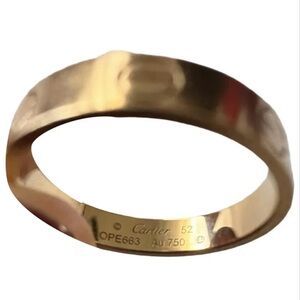 Cartier Yellow Gold Wedding Band - Yellow Gold Tone